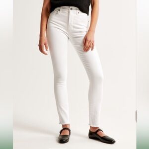 Abercrombie super skinny ankle ultra high rise - size 24 short NWT